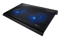 Chladiaci stojan na notebook TRUST Azul s dvoma ventilátormi (chladiaca podložka)