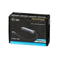 iTec USB 3.0 Rozbočovač 4-portový so sieťovým napájaním