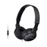 SONY stereo sluchátka MDR-ZX110AP, černá