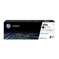 HP 410X Black LJ Toner Cart, CF410X (6,500 pages)