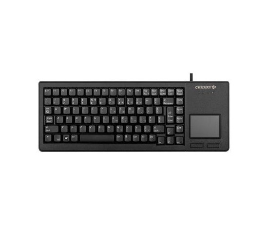 CHERRY klávesnice G84-5500, touchpad, ultralehká, USB, EU, černá