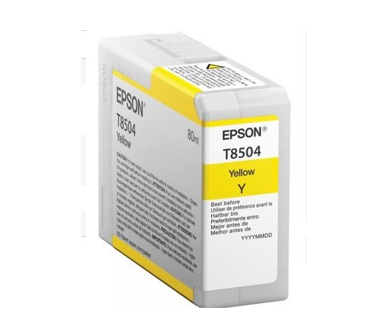 Atramentová tyčinka EPSON ULTRACHROME HD "Iris" - žltá - T850400 (80 ml)