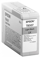 Čierny atrament EPSON ULTRACHROME HD "Killer whale" - Light Black - T850700 (80 ml)