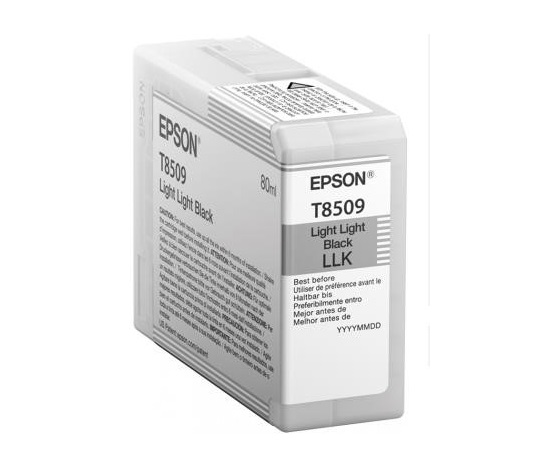 Čierny atrament EPSON ULTRACHROME HD "Scythe" - Light Light Black - T850900 (80 ml)