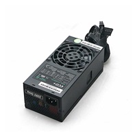 Napájací zdroj EUROCASE TFX 250WA-8-85, 250 W, ploché káble, čierny