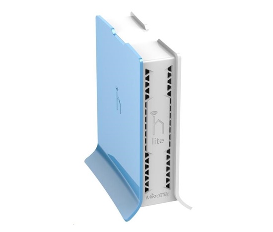 MikroTik hAP Lite (tower), 650MHz CPU, 32MB RAM, 4x LAN, integ. 2.4GHz Wi-Fi, WPS, vrátane. L4