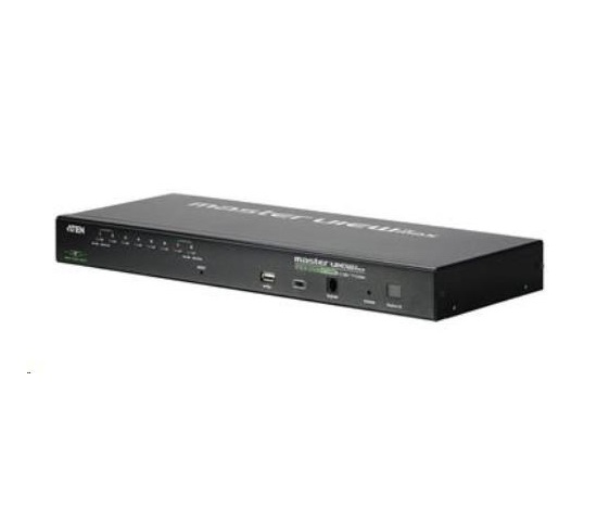 ATEN 8-portový KVM USB+PS/2 OSD, rack 19" CS-1708i + konzola OverNET