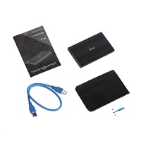 iTec USB 3.0 Externý pevný disk MySafe AluBasic Advance 6.4 cm / 2.5" pre pevné disky SSD SATA I/II/III, hliníkové puzdro