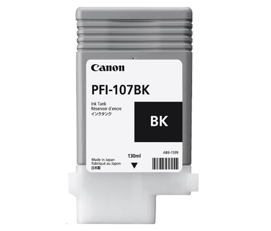 Atramentová kazeta Canon PFI-107 BK