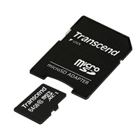 Karta TRANSCEND MicroSDXC 64 GB Class 10, UHS-I (45 MB/s)