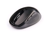 Myš C-TECH WLM-02, čierna, bezdrôtová, 1600DPI, 6 tlačidiel, USB nano prijímač