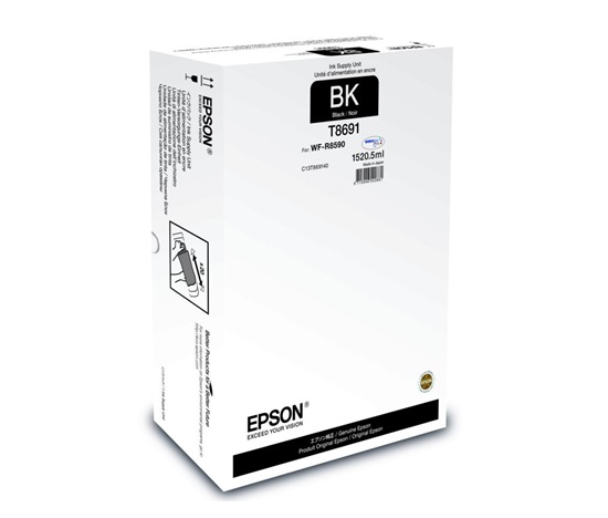 EPSON Ink čer Dobíjanie XXL pre A3 - 75.000 str. Čierna 1520,5 ml