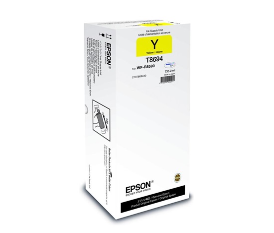 Atramentová tyčinka EPSON Recharge XXL pre formát A3 - 75.000 str. Žltá 735,2 ml