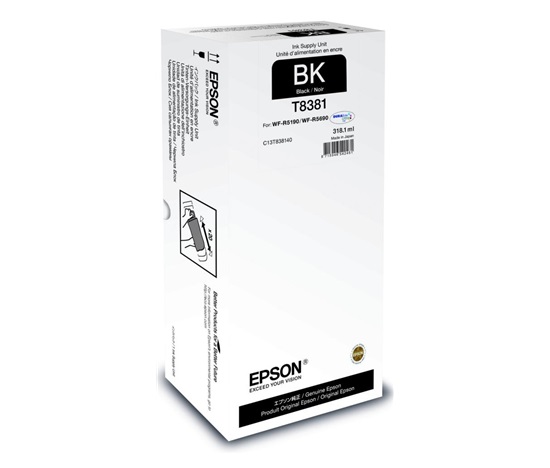 Čierny atrament EPSON Recharge XL pre A4 - 20.000 str. Čierna 318,1 ml