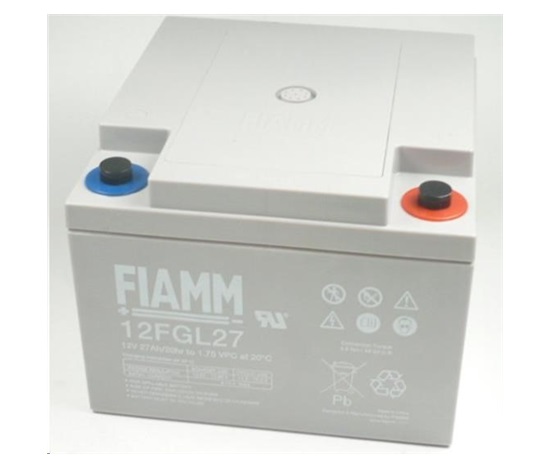 Batéria - Fiamm 12 FGL27 (12V/27Ah - M5), životnosť 10 rokov