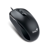 Myš GENIUS DX-110, drôtová, 1000 dpi, USB, čierna