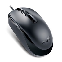 Myš GENIUS DX-120, drôtová, 1200 dpi, USB, čierna