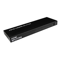 PREMIUMCORD HDMI splitter 1-16 portov kovový s napájacím adaptérom, 3D, FULL HD
