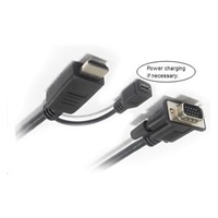 PREMIUMCORD prevodník HDMI na VGA s napájaním microUSB