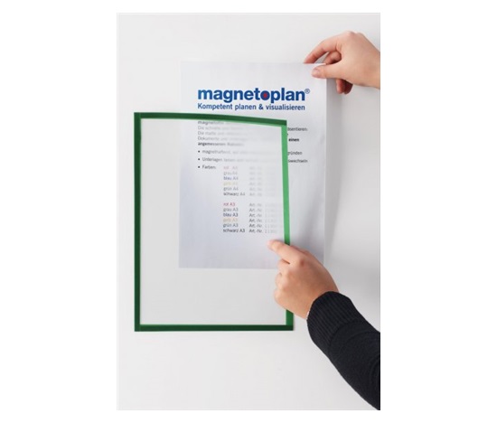 Magnetický rámček Magnetofix A4 čierny (5ks)