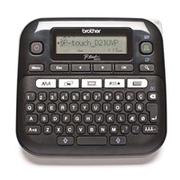 Tlačiareň štítkov BROTHER PT-D210 - 12 mm, TZe pásky - marker
