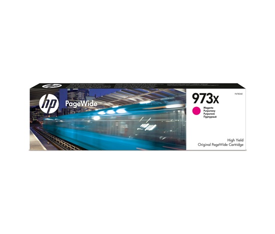 HP 973X High Yield Magenta Original PageWide Cartridge (7,000 pages)