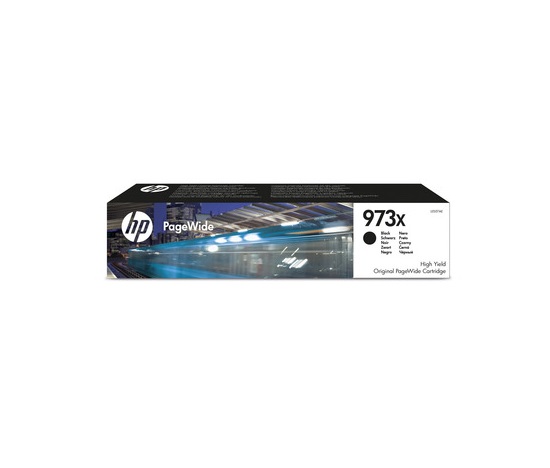 Originálna čierna kazeta HP 973X PageWide s vysokou výťažnosťou