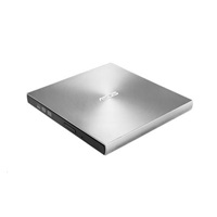 ASUS DVD Writer SDRW-08U7M-U SILVER RETAIL, externá tenká DVD-RW, strieborná, USB
