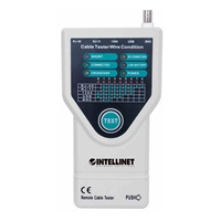 Intellinet Tester káblov, 5 v 1, RJ45, RJ11, USB, Firewire, BNC