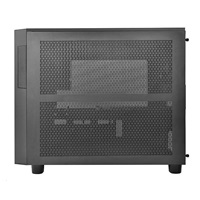 THERMALTAKE X2, mATX Cube Case, black, bez zdroje, ventilátory, prosklený bok, USB 3.0