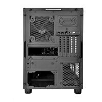 THERMALTAKE X2, mATX Cube Case, black, bez zdroje, ventilátory, prosklený bok, USB 3.0