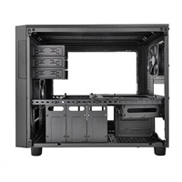 THERMALTAKE X2, mATX Cube Case, black, bez zdroje, ventilátory, prosklený bok, USB 3.0