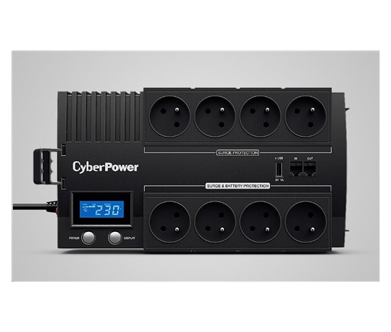 CyberPower BRICs Series II SOHO LCD UPS 1200VA/720W, české zásuvky