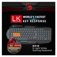 A4tech Bloody B318 podsvícená herní klávesnice, USB, CZ