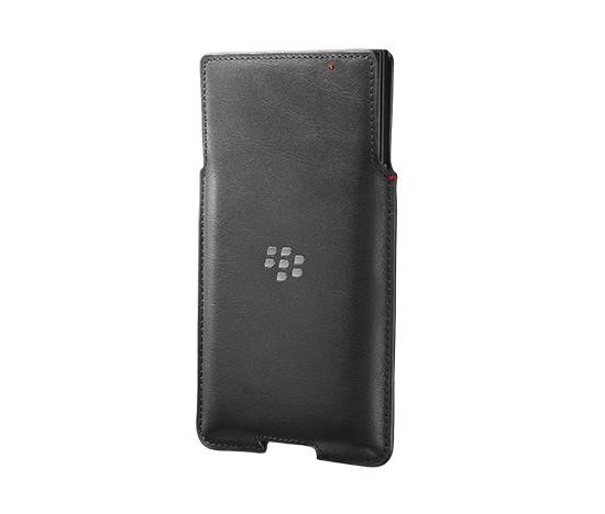BlackBerry pouzdro kožené pro BlackBerry Priv, černá