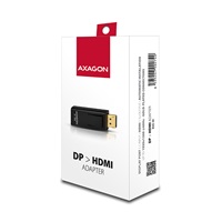 AXAGON RVD-HI, redukcia / adaptér DisplayPort -> HDMI, FullHD