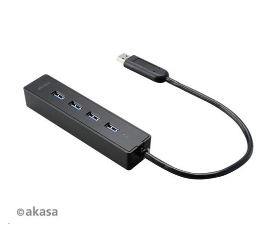 AKASA HUB USB Connect 4SX, 4x USB 3.0, externé