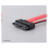 AKASA kábel Kombinovaný kábel SATA na pripojenie tenkých mechaník DVD a BR, 40 cm