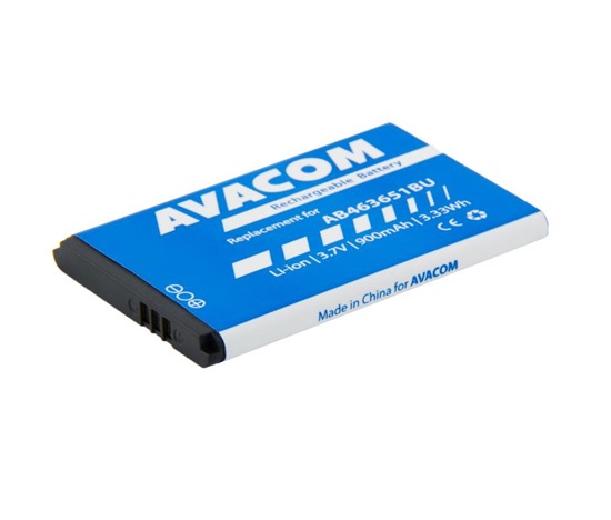 AVACOM batéria do mobilu Samsung B3410 Corby plus Li-Ion 3,7V 900mAh (náhrada AB463651BU)