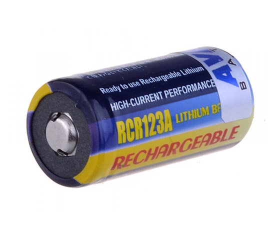 AVACOM nabíjací fotobatéria CR123A, CR23, DL123A Li-Fe 3V 500mAh 1.5Wh