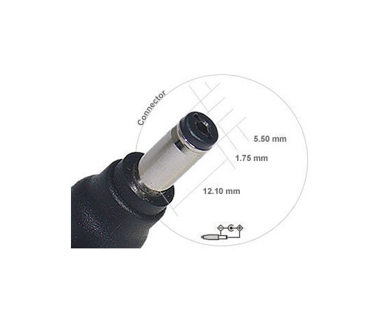AVACOM nabíjací Jack pre Notebooky C7 (5,5mm x 1,7mm) pre Acer