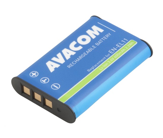 AVACOM Nikon EN-EL11, Olympus Li-60B, Pentax D-LI78, SONY NP-BY1 Li-Ion 3.6V 600mAh 2.2Wh