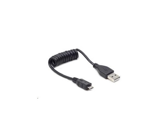GEMBIRD Kabel MicroUSB - USB, 60cm, černá