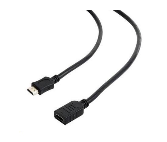 Predlžovací kábel GEMBIRD HDMI na HDMI 4,5 m (pozlátené konektory, tienený)