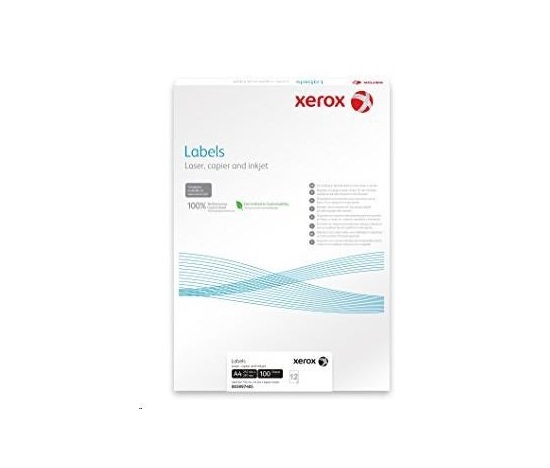 Xerox Labels 21UP 63.5x38.1 (160g/100listů)