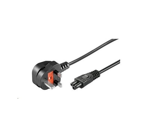 PREMIUMCORD Napájací kábel 230V/10A, priamy pre Veľkú Britániu, 2 m