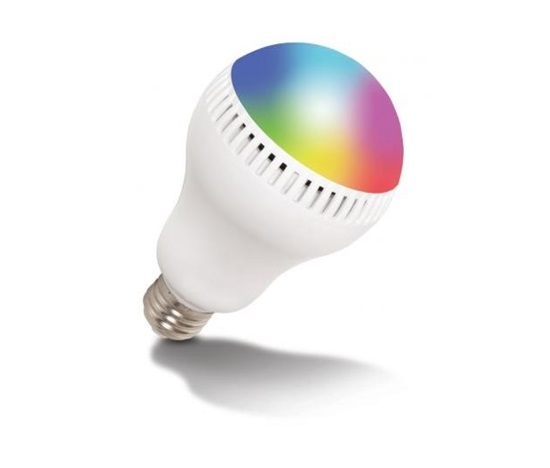 GOCLEVER hudební LED žárovka COLOR SOUND, Bluetooth