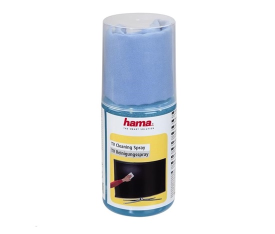 Hama TV čistiaci sprej, 200 ml, vrátane utierky