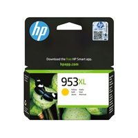 HP 953XL High Yield Yellow Original Ink Cartridge (1,600 pages)