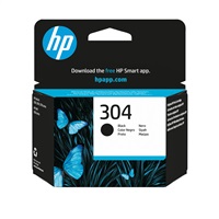 HP 304 Black Ink Cartridge (120 pages)